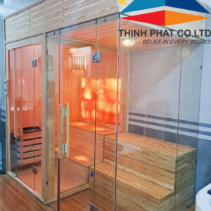 THI CÔNG PHÒNG XÔNG HƠI ĐÁ MUỐI GIÁ RẺ UY TÍN TẠI ĐỒNG THÁP