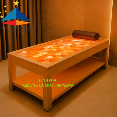 giường đá muối himalaya