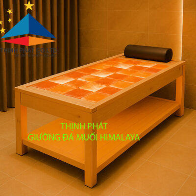 giường đá muối himalaya